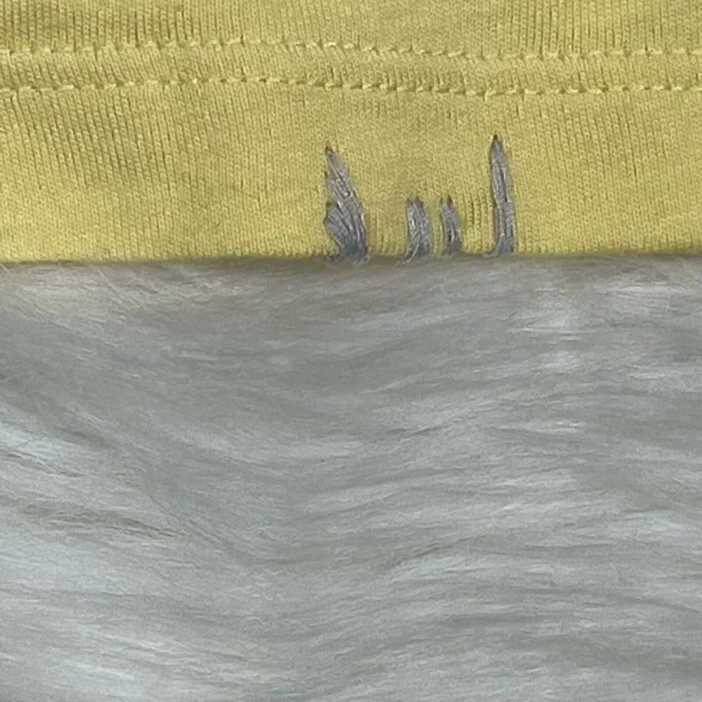 NEW Polo Ralph Lauren Polo Bear T-Shirt Girls Medium 8/10 Yellow Banana Peel